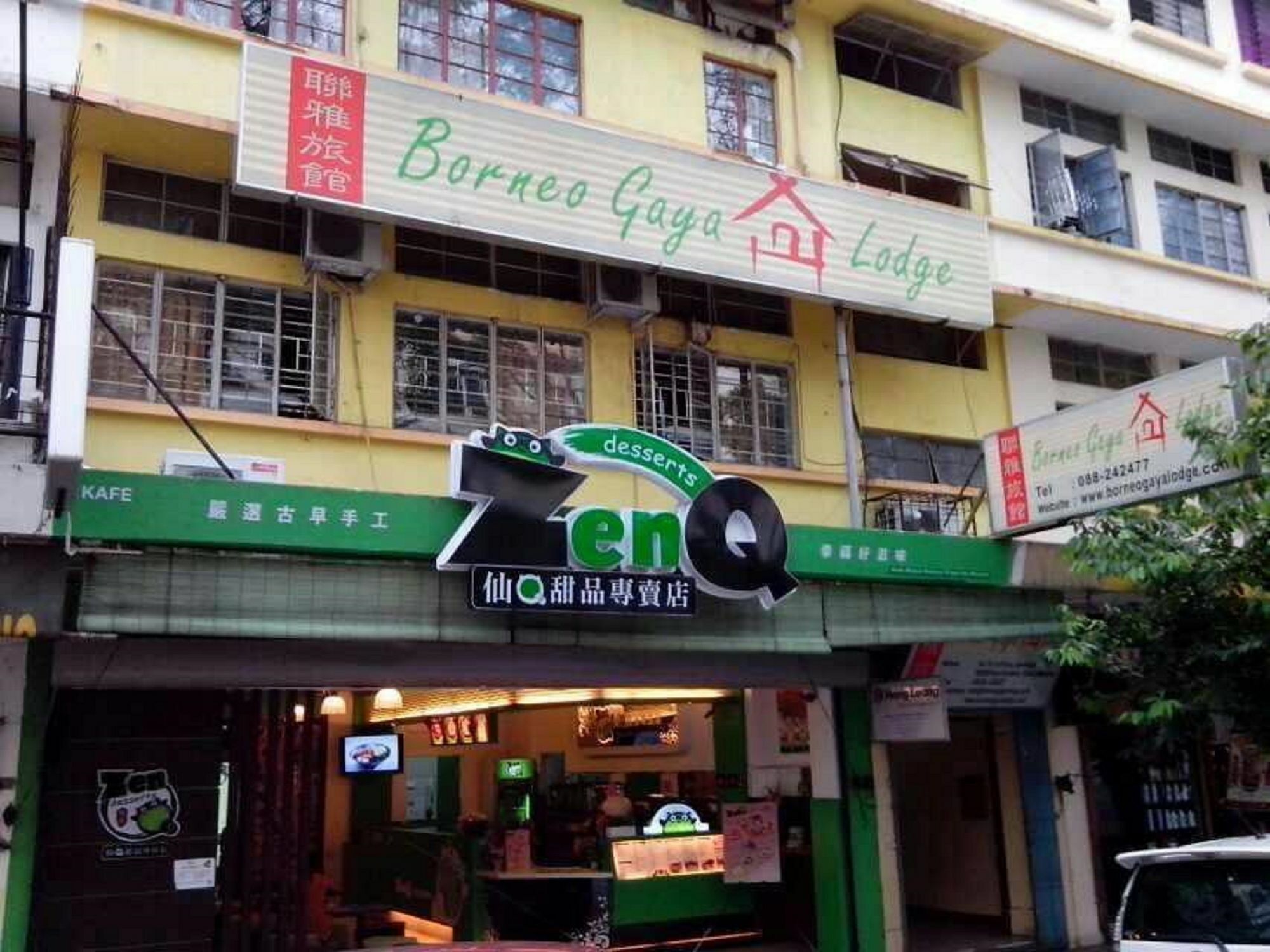 Borneo Gaya Lodge Kota Kinabalu Exterior foto